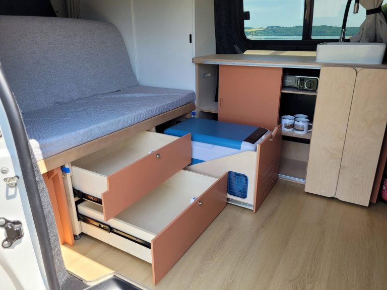 Van&Rance Fiat Scudo - intérieur grands rangements