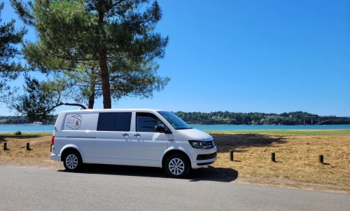 Van et Rance - aménagement sur mesure - paysage mer soleil VW T6